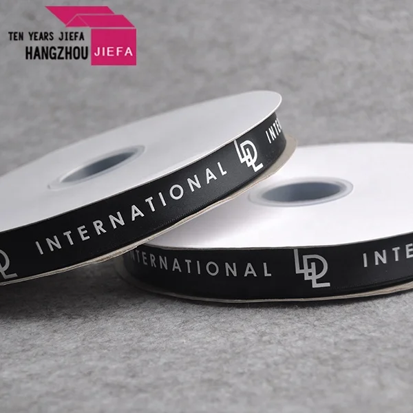 Good price wholesale custom printed satin label