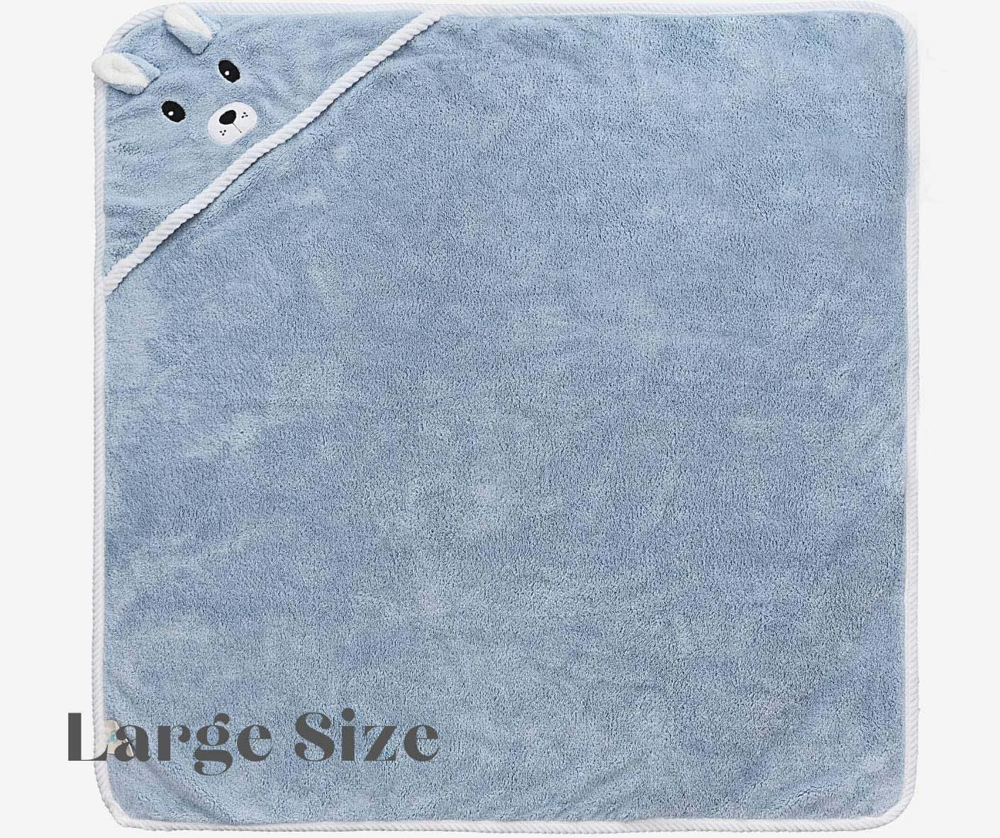 Extra Soft  Custom Animal Design Terry Fleece Baby hoodie terry cloth bathrobe hooded baby blanket bath towel set