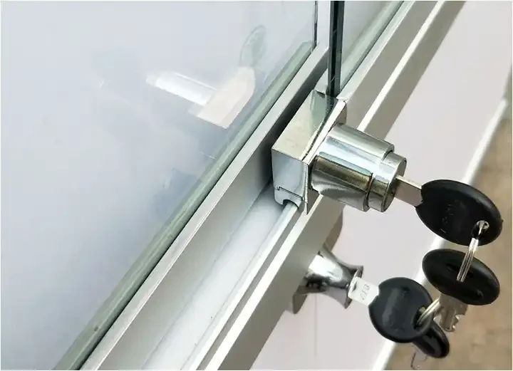 Luxury Multi-layer Aluminium Glass Display Cabinet Showcases Modern Alloy Glass Display Showcase