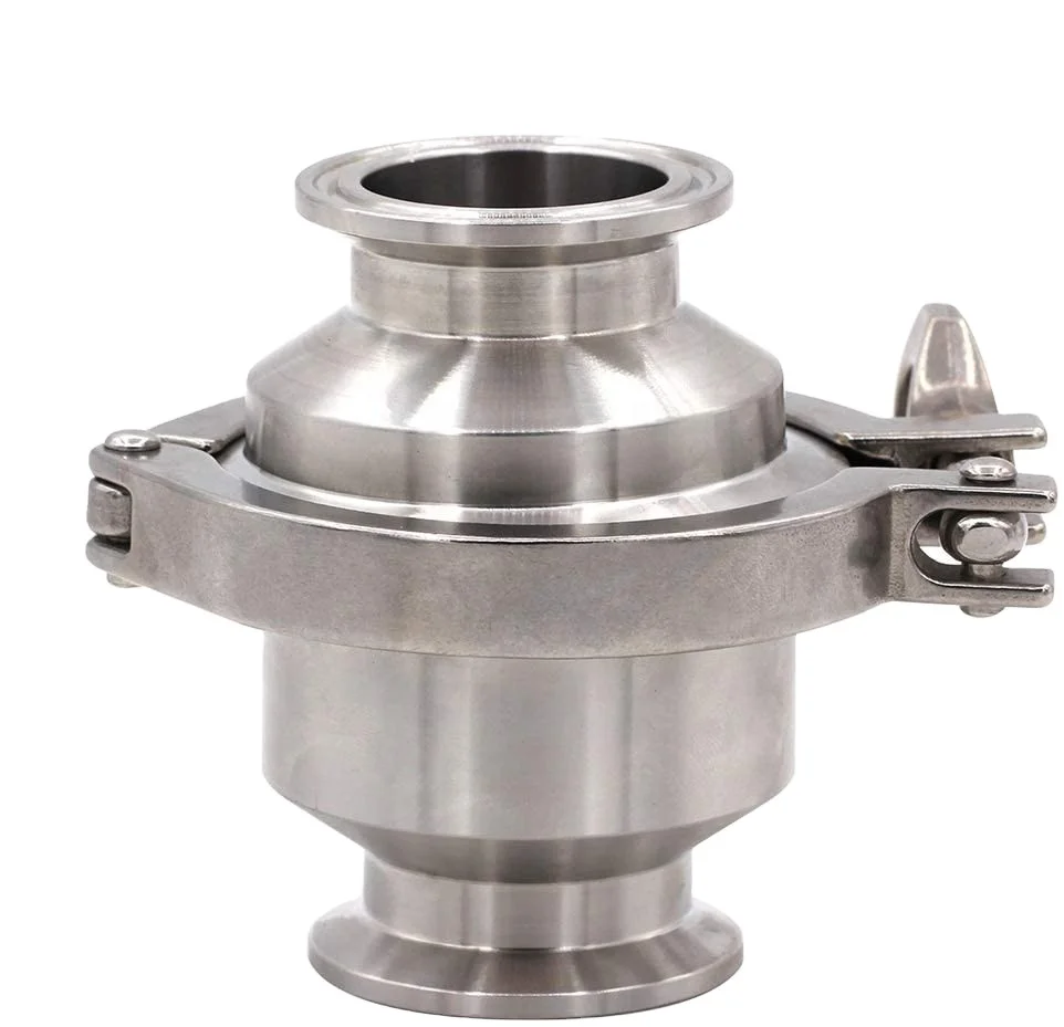 Factory food grade sanitary Non return valve SS304/316 Check Valve Clamp