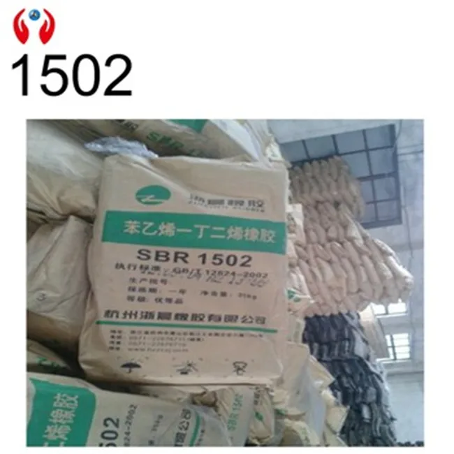 SBR1502 сделано в Qilu Sinopec в провинции Шаньдун, Китай. Не загрязняющий, не масляный, стирол, бутадиеновая резина.