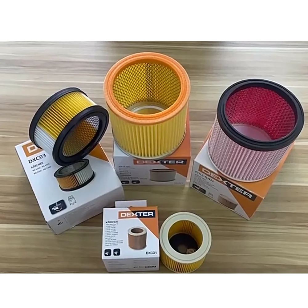 OEM Wet Dry Cartridge Vacuum Cleaner Parts MV2 WD2 WD3 WD 3 WD 2 Hepa Filter For Karchers 64145520 6.414-552.0 A2004 A2204 A2656