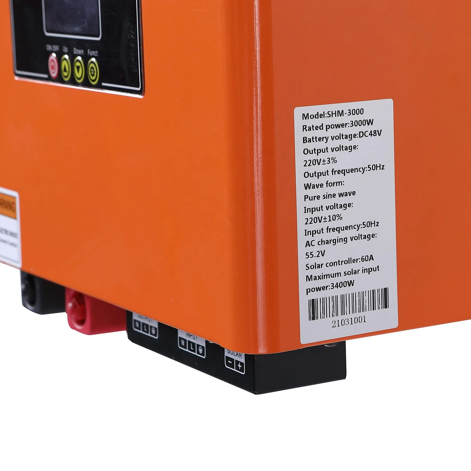 Low Frequency Off-grid Inverter 5kw Hybrid Solar Inverter With Mppt Charge Controller For Home Use