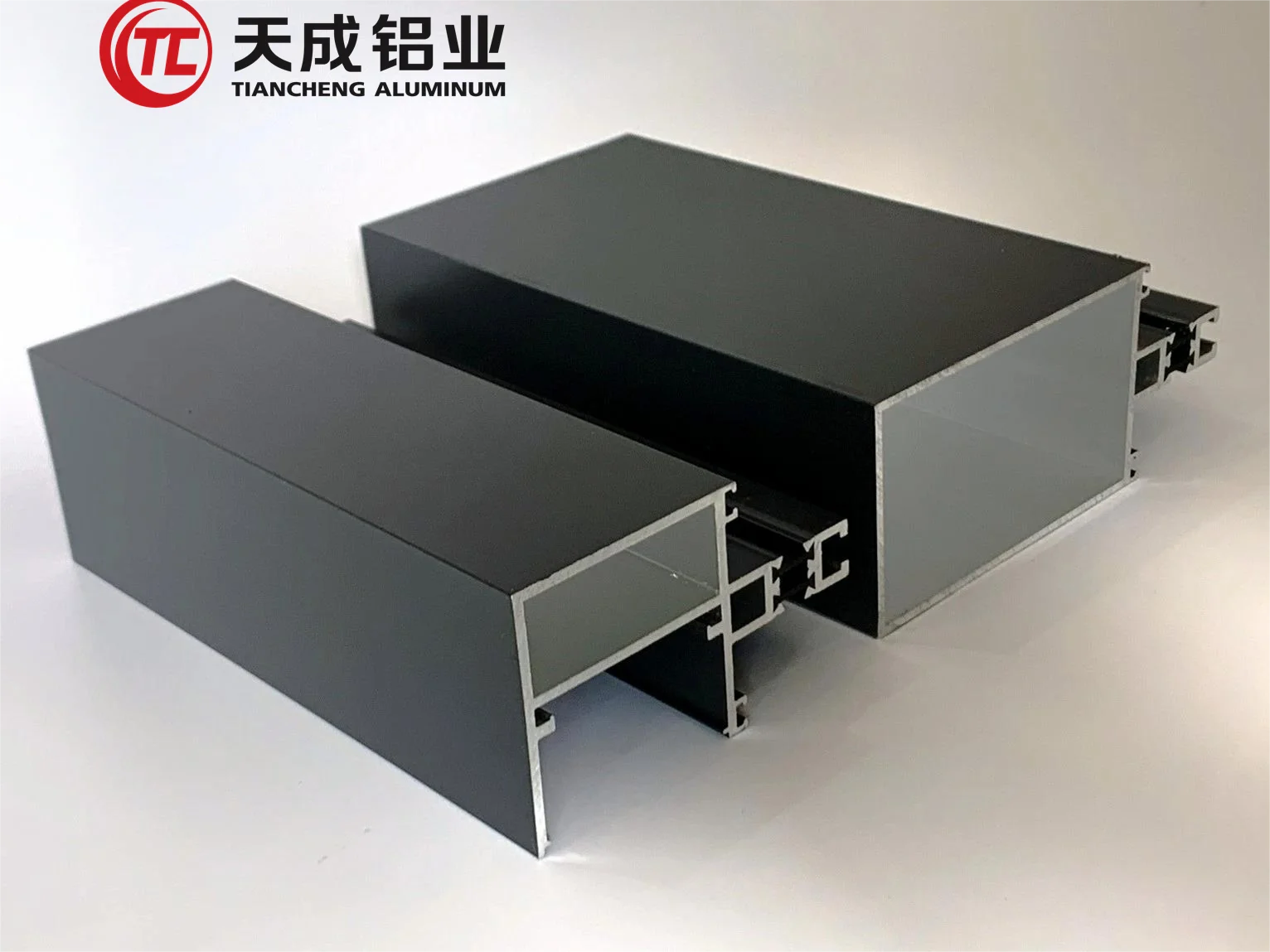 Alloy Curtain Wall Building Material Profile Extrusion Aluminum