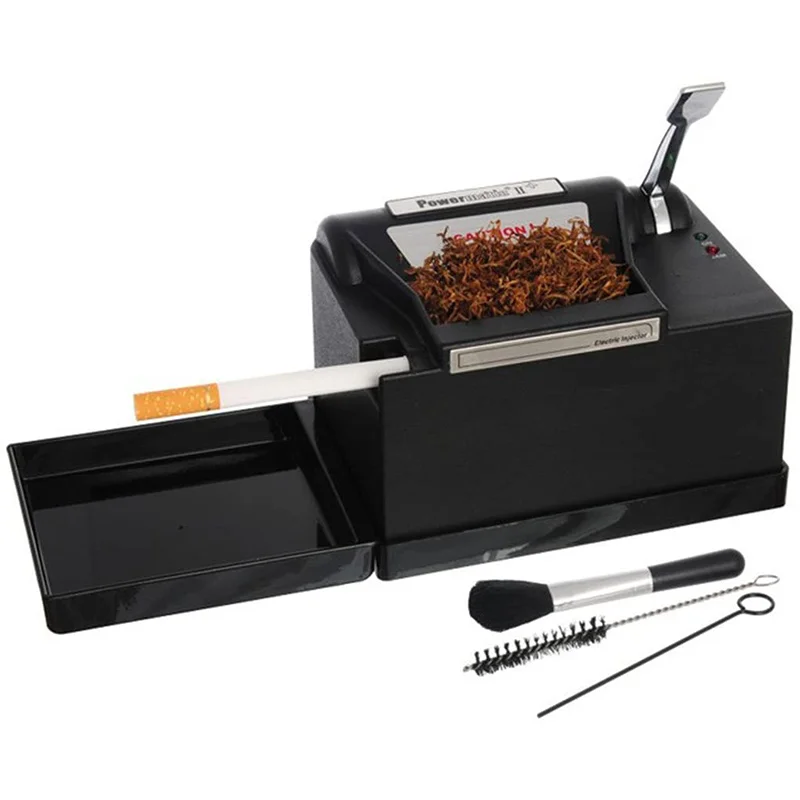 
Electric Cigarette Injector Maching - Makes 100mm and Regular (King Size) without any switches 