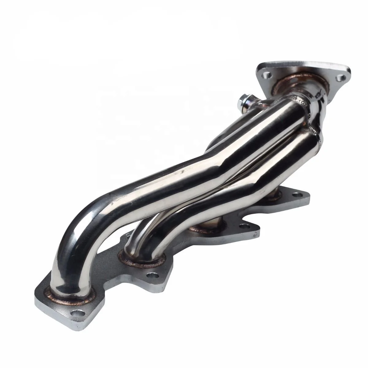 STAINLESS STEEL FIT 2000-2004 TUNDRA 4.7L V8 MANZO PERFORMANCE EXHAUST MANIFOLD HEADER