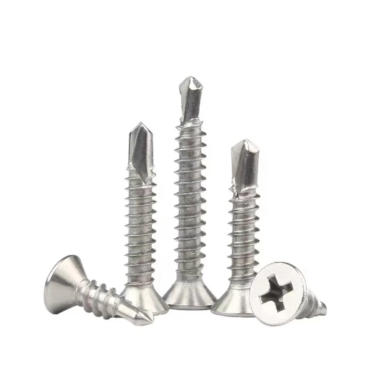 Customize Stainless Steel 304 Countersunk Flat Head Csk Self Drilling Screw