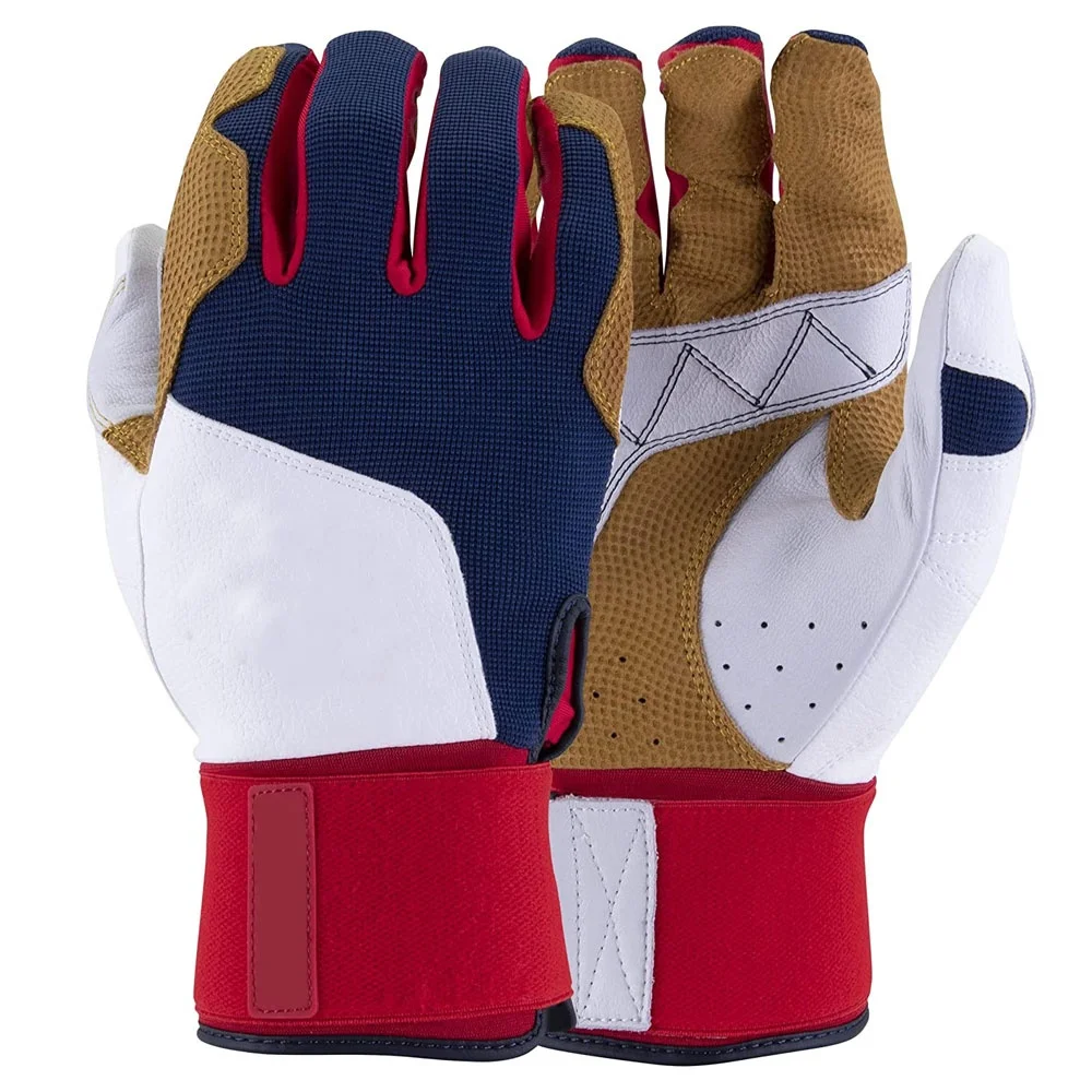 China Full-Wrap Baseball Batting Softball Batting Super Grip Finger Fit Adult Batting
