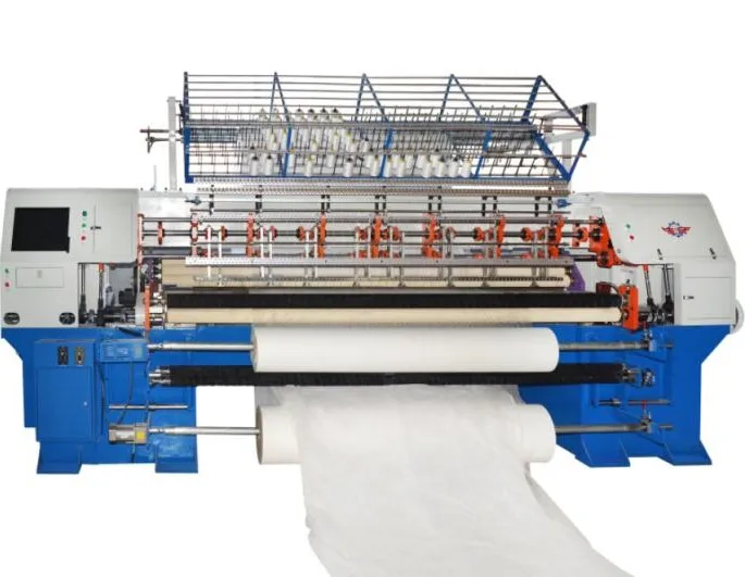 ultrasonic jt-3000-s quilt blanket packing rolling mattress border vacuum bras long multi needle shuttleless quilting machine