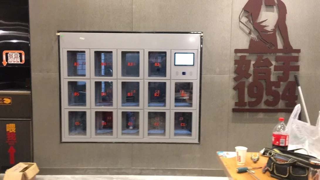 AUV 12/15 двери электронные чистые окна смарт-Ноутбуки отсек с сенсорным экраном 21 дюйм