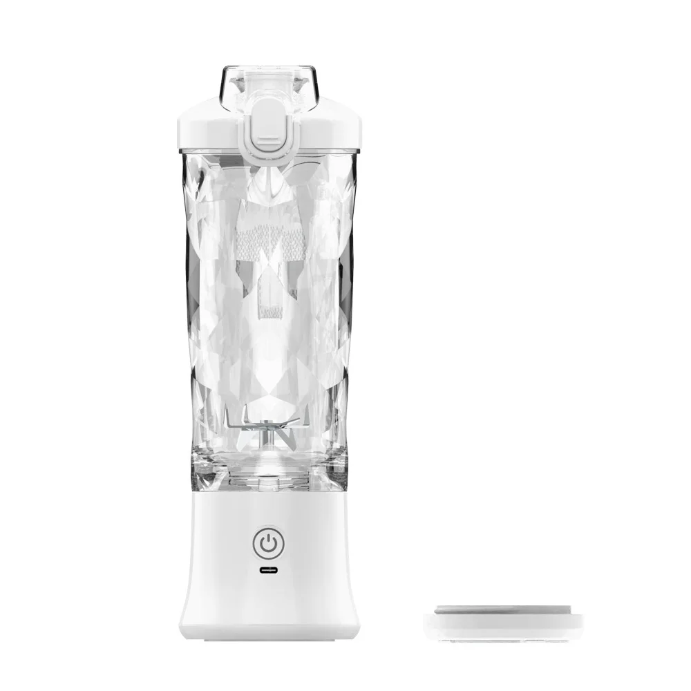 6 Blades Juicer Cup 600ml USB Rechargeable Smoothie Fresh Juicer Blender Mini Portable Wireless Juicers