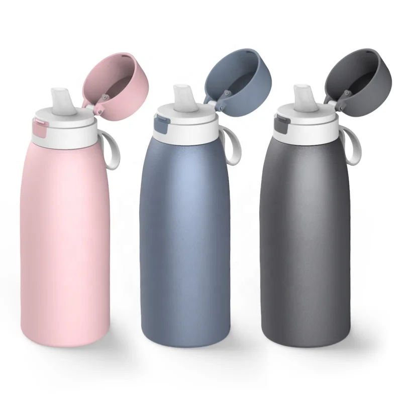 Factory Supply Wholesale pPrice For Adventure Racing Long Distance Travel 304 Stainless Steel Material Filtered Water Bottle