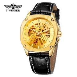 T-WINNER мужские наручные часы OEM Relogio Masculino китайская фабрика Мужские Роскошные автоматические часы мужские наручные часы