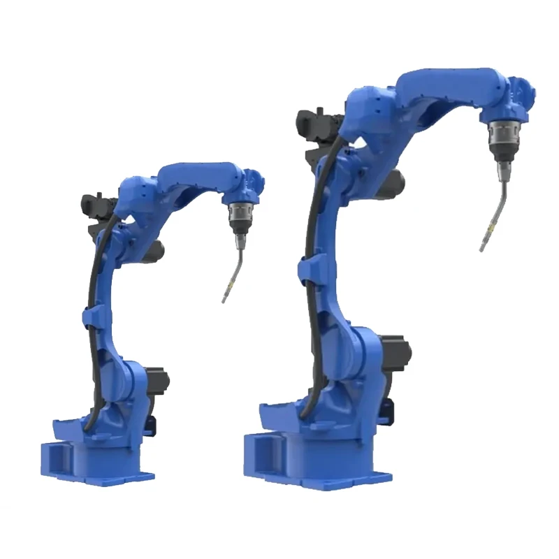 Industrial robotic arm with 6 axes and robot controller for grinding and welding