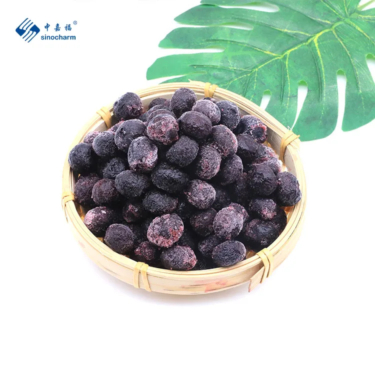 Замороженные фрукты свежий вкус IQF Замороженная черника с высоким