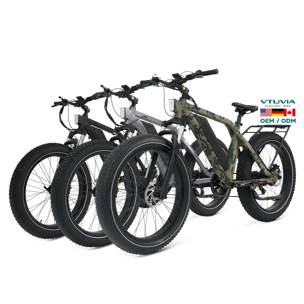 OEM ODM US EU Stock 750 Вт 15Ah батарея с полной подвеской алюминиевая рама E bike 26-дюймовый толстый внедорожный Электрический горный велосипед mtb