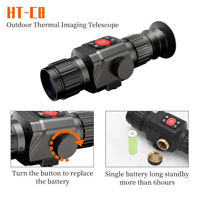 Super long distance handheld thermal imaging camera advanced hunting imager affordable thermal electrical thermal imager