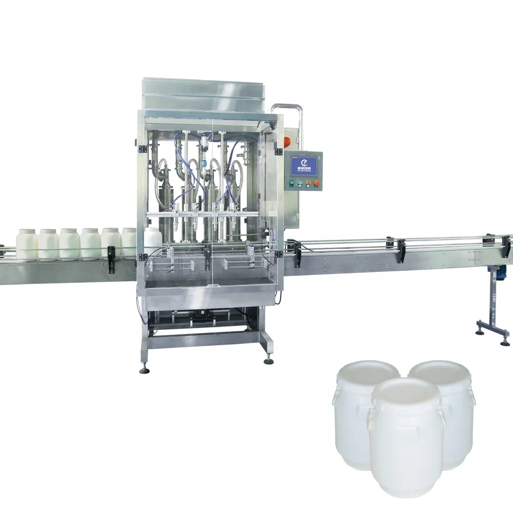 PX-BFC80 Fully Automatic tomato ketchup jam jar paste chili sauce bottle filler filling capping and labeling machine production