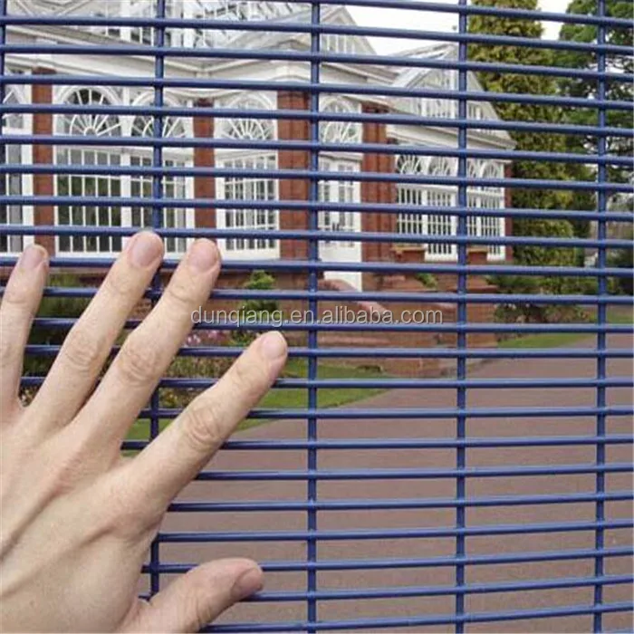 Durable welded wire mesh fence clear view 358 anti theft anti cut anti climb fence