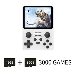 POWKIDDY Новый RGB20S портативная игровая консоль в ретро-стиле с открытым исходным кодом системы RK3326 3,5 дюймов 4:3 IPS экран детские подарки