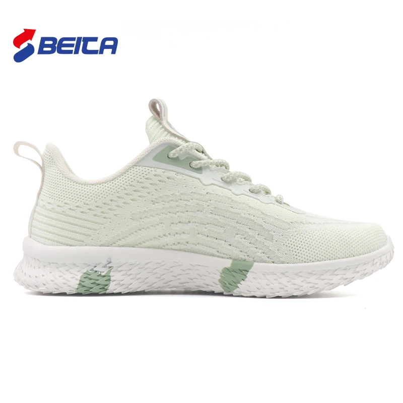 China Sport Shoes Lace Upper Soft Collar New Spring Style Sport Shoes Ladies Sneakers Fashion