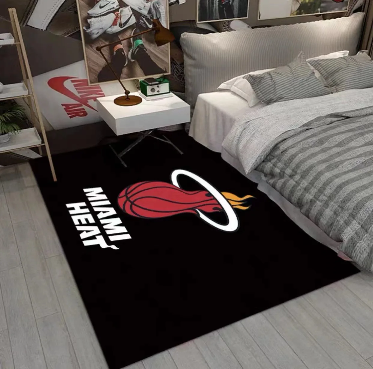 Баскетбольный коврик NBA прикроватный для спальни мальчиков модный гостиной дивана чайного столика дизайнерские коврики игровой