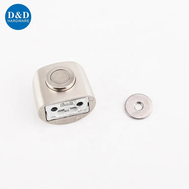 Zinc alloy floor mounted type  magnetic door stopper