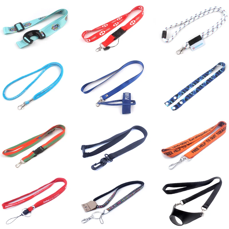 Hot selling printed alcohol lanyards with no minimum order