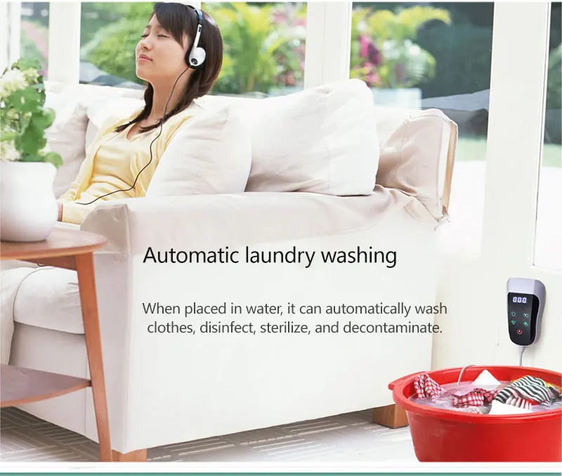 70W Immersion Ultrasonic Cleaner Portable Household Jewelry Glasses Cleaner 60KHZ Fruit & Vegetable Ultrasonic Cleaner
