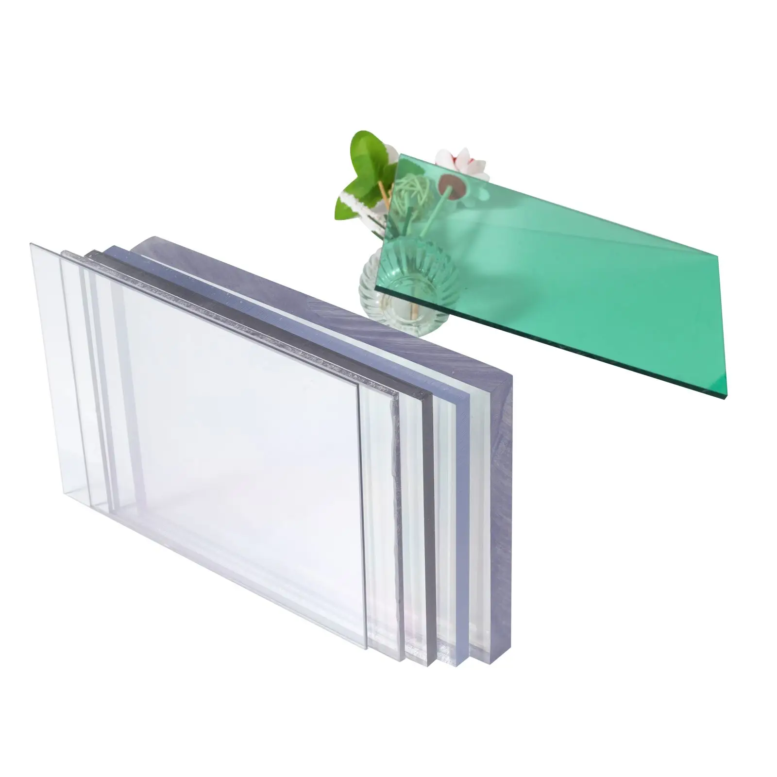 Low Price High Strength  Makrolon pvc Sunlight Plate 1-30 mm Polycarbonate Solid Sheet for Replacement of Glass