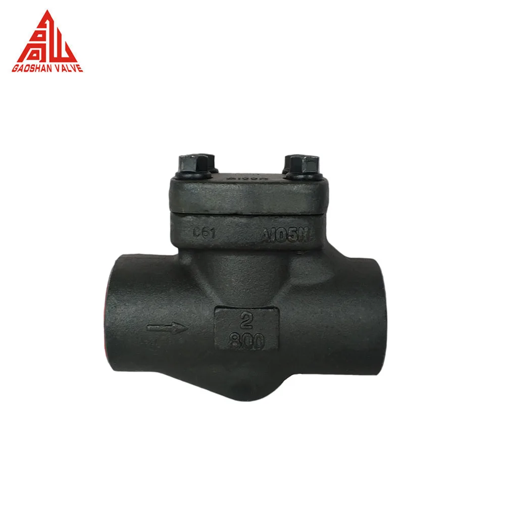 Forged Check Valve ANSI 800 LB 800 # A105N Swing Type Non Return Check Valve