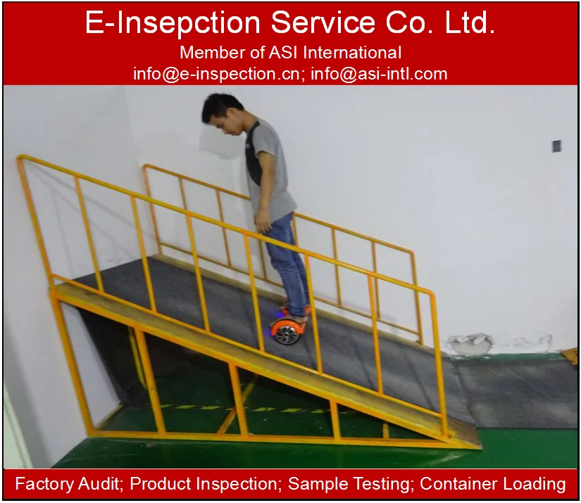 Quality Inspection Service sample test shenzhen dongguan taizhou yongkang scooter pre shipment inspection service in China