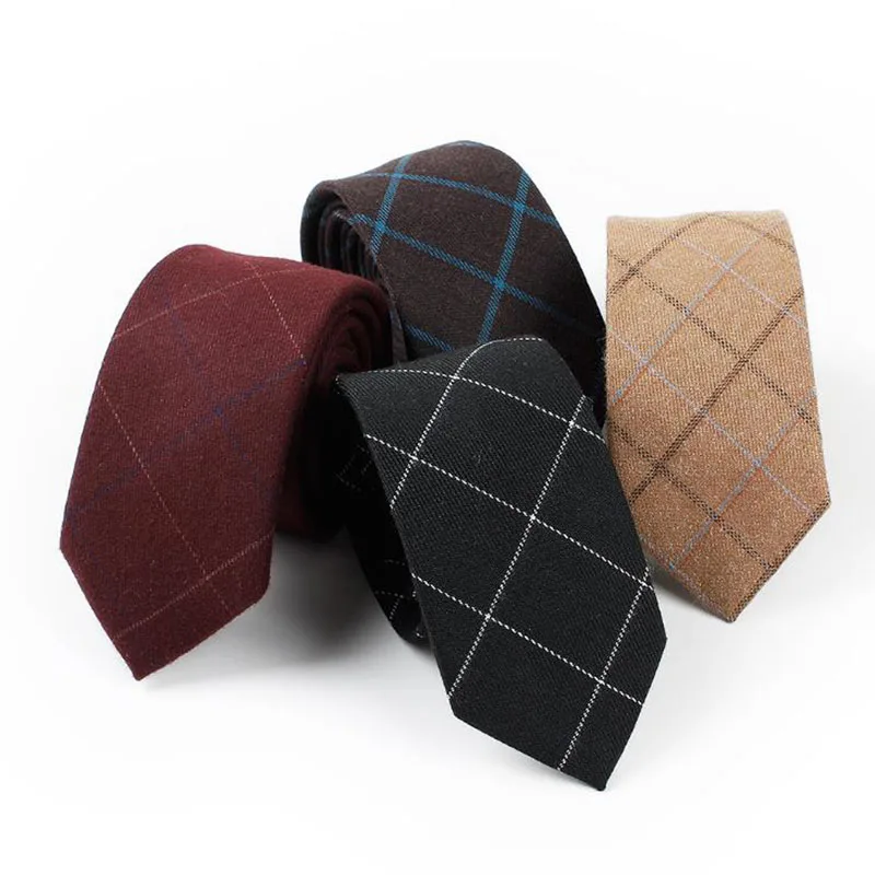 Новое поступление, мужской однотонный хлопковый галстук в полоску на заказ