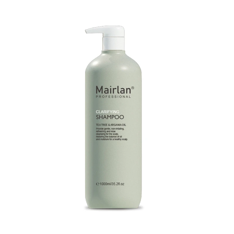 Revitalizing Shampoo with Tea Tree and Argan Oil for Healthy Hair Growth Frizz Control and Deep Hydration