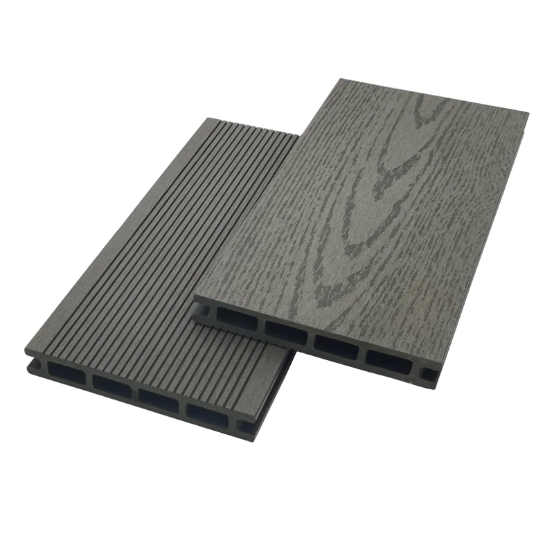 Высококачественный поставщик, водонепроницаемый композитный садовый настил из древесно-пластиковой древесины