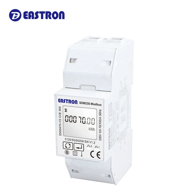 SDM630 100A Series One phrase Three Phase  Multifunction Energy Meter, Power Monitor suitable for deye growatt