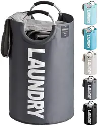 Waterproof 80 liters large Laundry bags & baskets laundry bags with handles