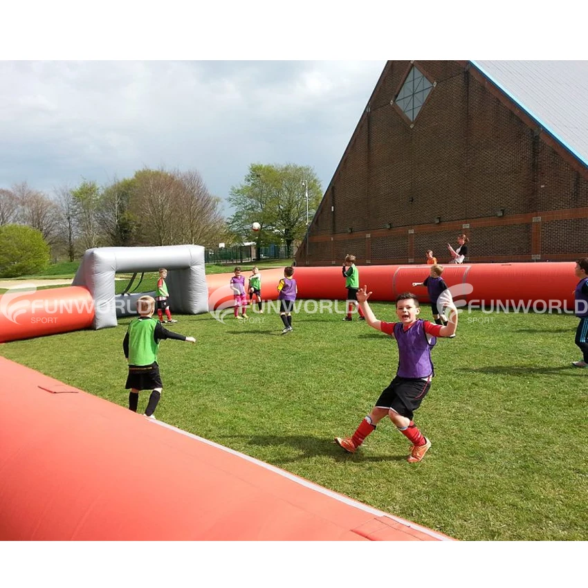 Inflatable Water Soccer Field for Rent Heavy Duty Football Field Fence All in One Football Court for Backyard