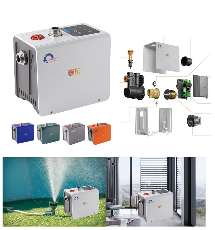 220V 400W 4.2M3/H 35M  intelligent permanent magnet frequency conversion constant pressure booster pump