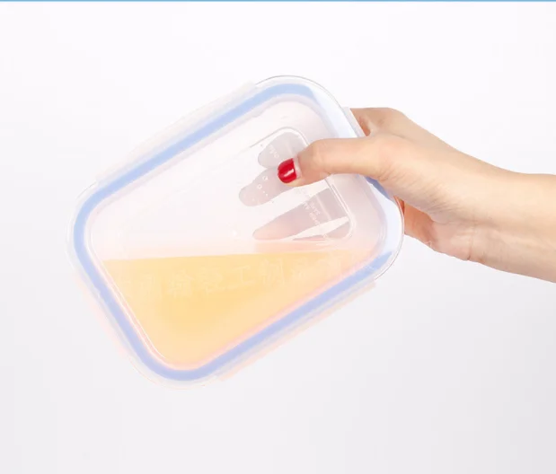 Custom Microwave Oven Safe Glass Food Container Leakproof Bento Lunch Box Meal Prep Storage Food Container