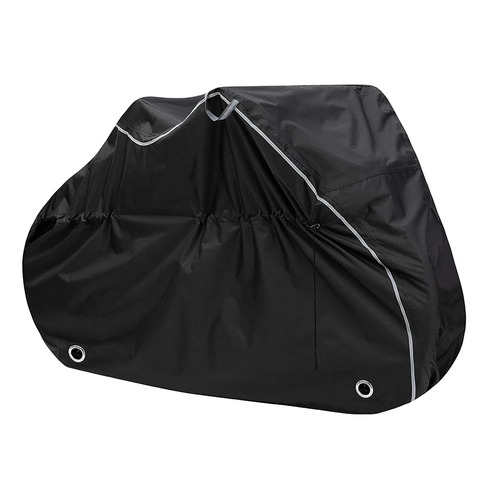 Tear Resistant Strong Gien Check Oxford Bicycle Cover Waterproof with Reflective Handle