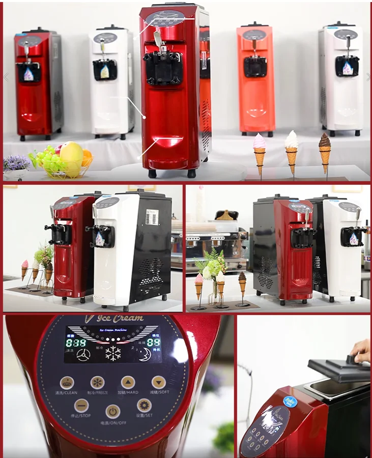 Thailand italian softy ice cream machine commercial turkish pakistan bangladesh ice cream machine price in india china kuwait