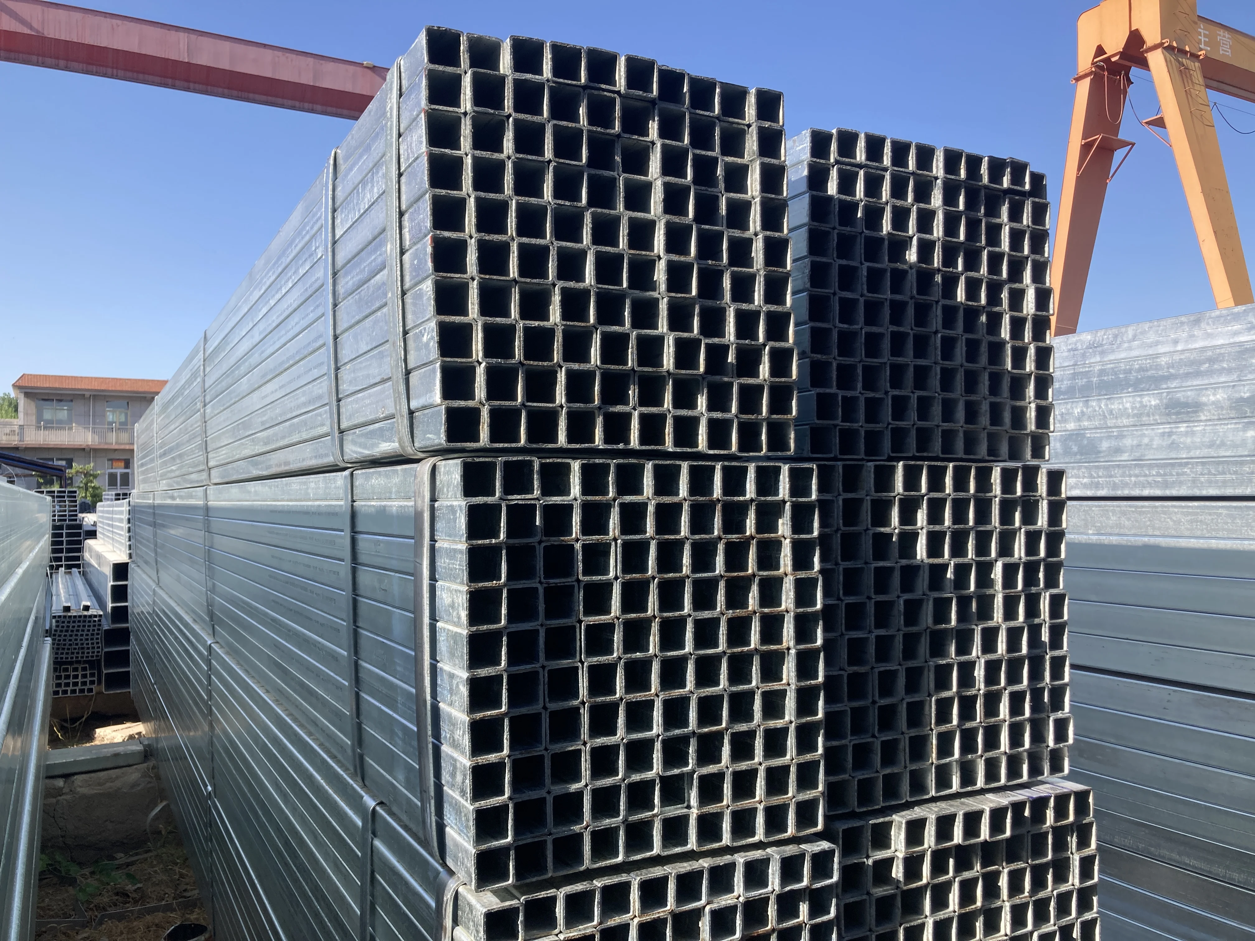 low price 1.5 inch 5cm diameter polishing gi steel pipe ms hollow steel square pipe price per meter