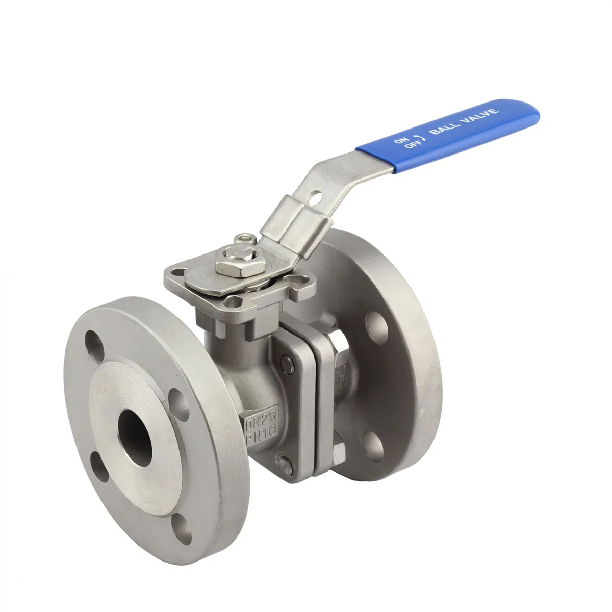 Q41F Stainless steel flange full bore ball valve PN40