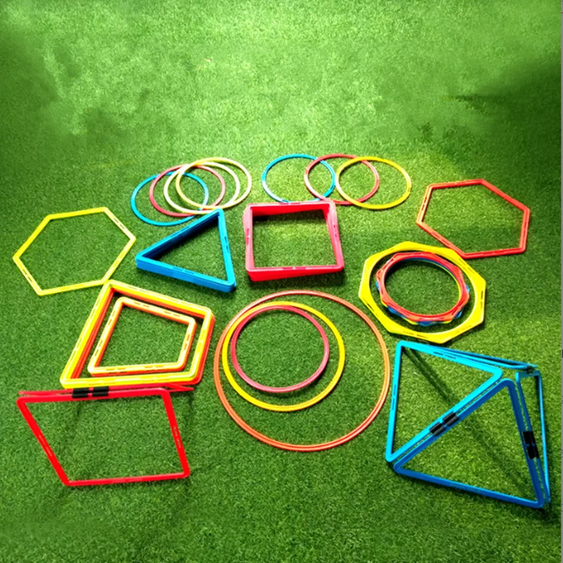 wholesale football training equipment physical fitness ring basketball agility circle Taekwondo training obstacle equipment
