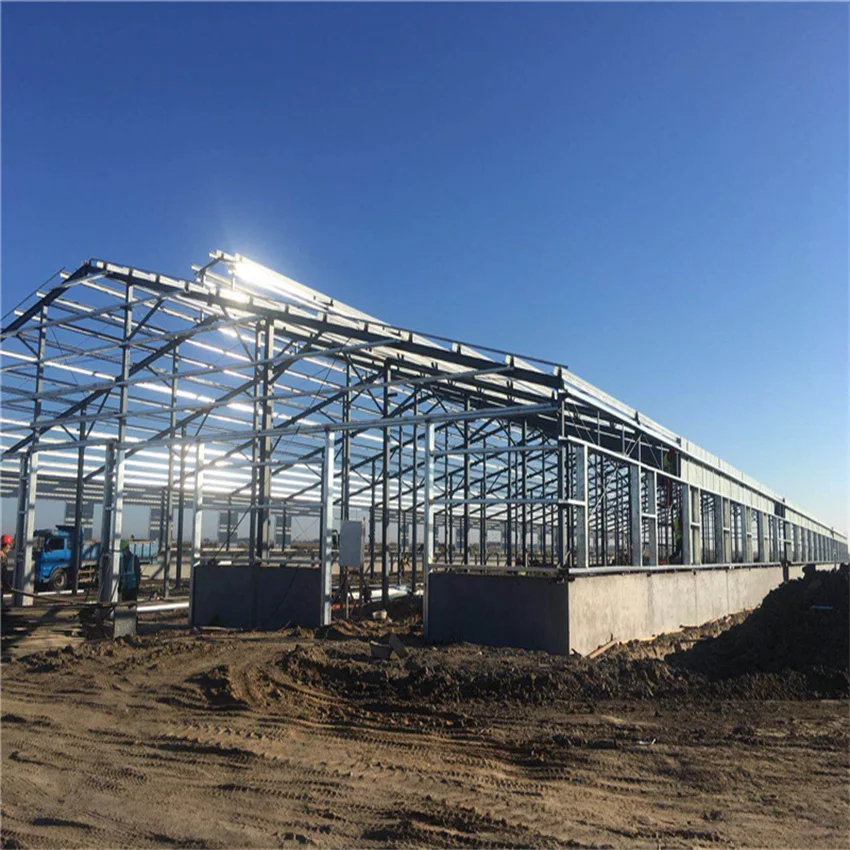 Professional Structural Design Rigid Portal Frame Prefabricated Steel Structure Industrial Building