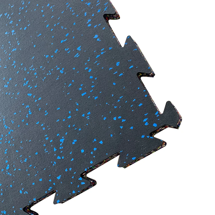 Factory Price Interlock gym rubber flooring tile