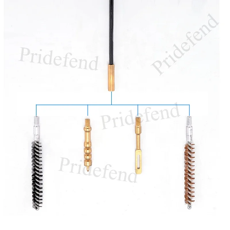 .22.30.243.280 Caliber AR15 Rifle Cleaning Kits in Zippered Organizer Compact Case Universal Gun Rifle Cleaning Kit