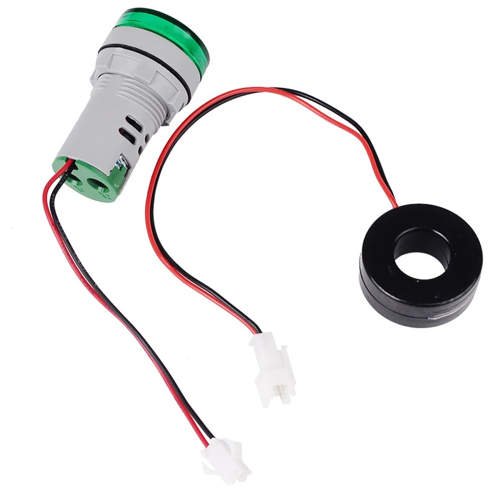 22mm Small mini 0-100A Ampere Meter LED Digital Ammeter Current Meter Gauge Current Indicator
