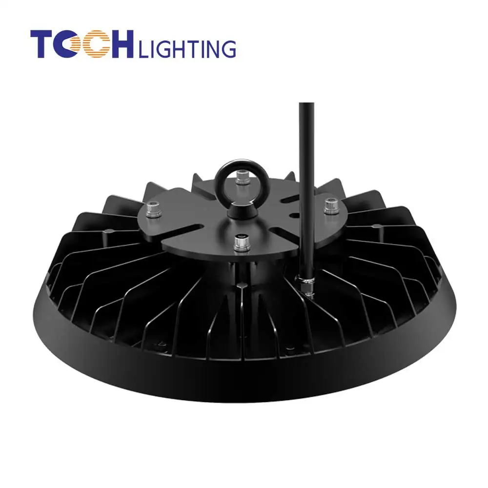 Competitive LED high bay light 150W 200W high bay LED light UFO type with Pulggale motion sensor Tuya APP control